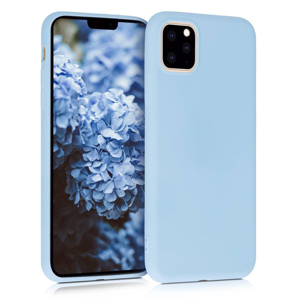 KW Θήκη Σιλικόνης iPhone 11 Max - Light Blue Matte