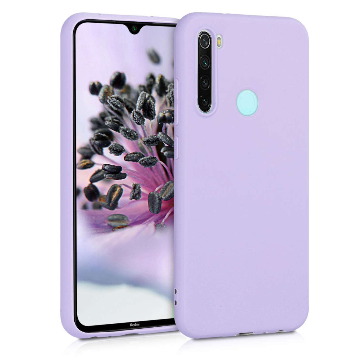 KW Θήκη Σιλικόνης Xiaomi Redmi Note 8 / Note 8 2021 - Lavender