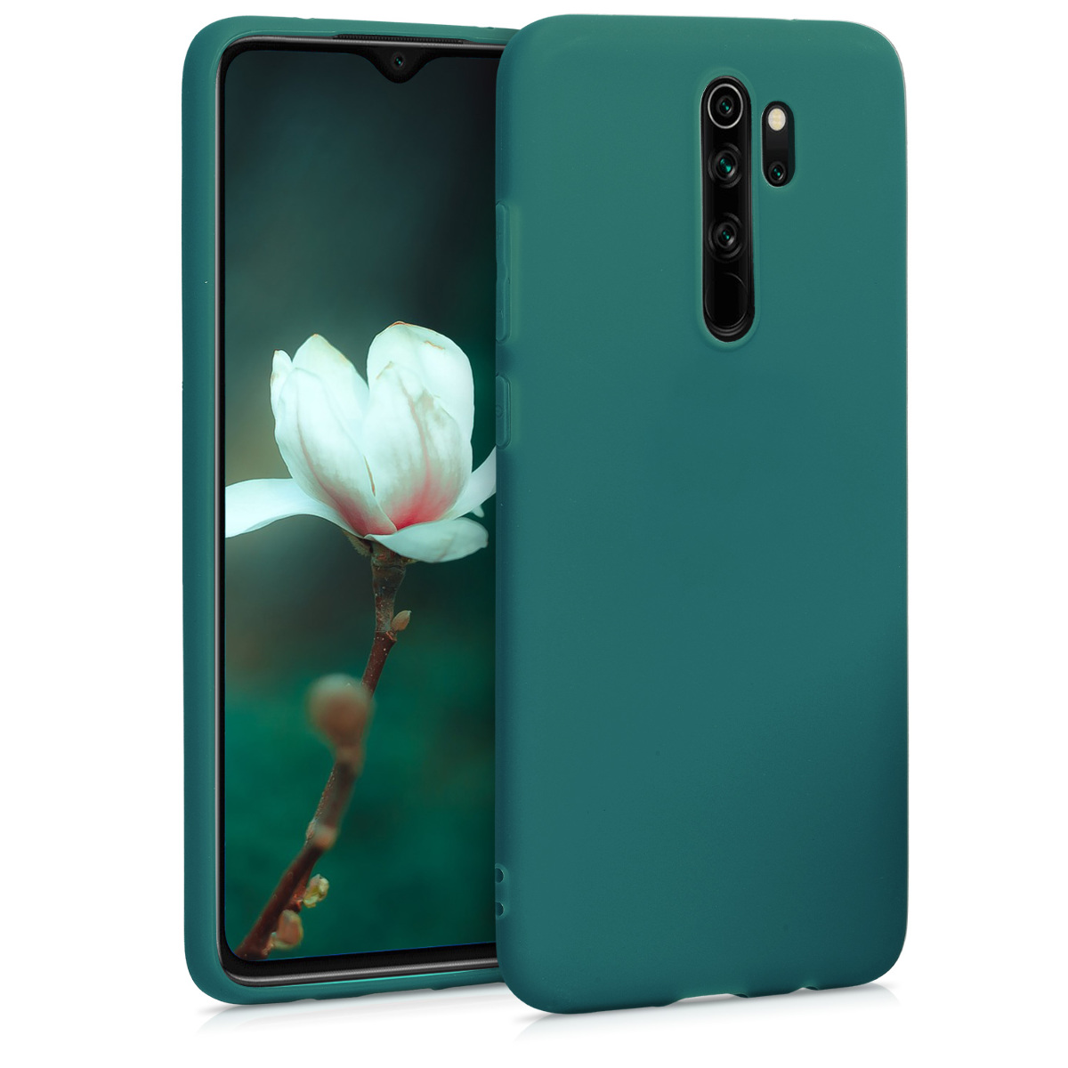 KW Θήκη Σιλικόνης Xiaomi Redmi Note 8 Pro - Teal Matte