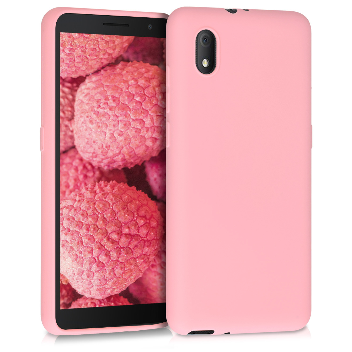 KWmobile Θήκη Σιλικόνης Alcatel 1B 2020 - Rose Gold Matte