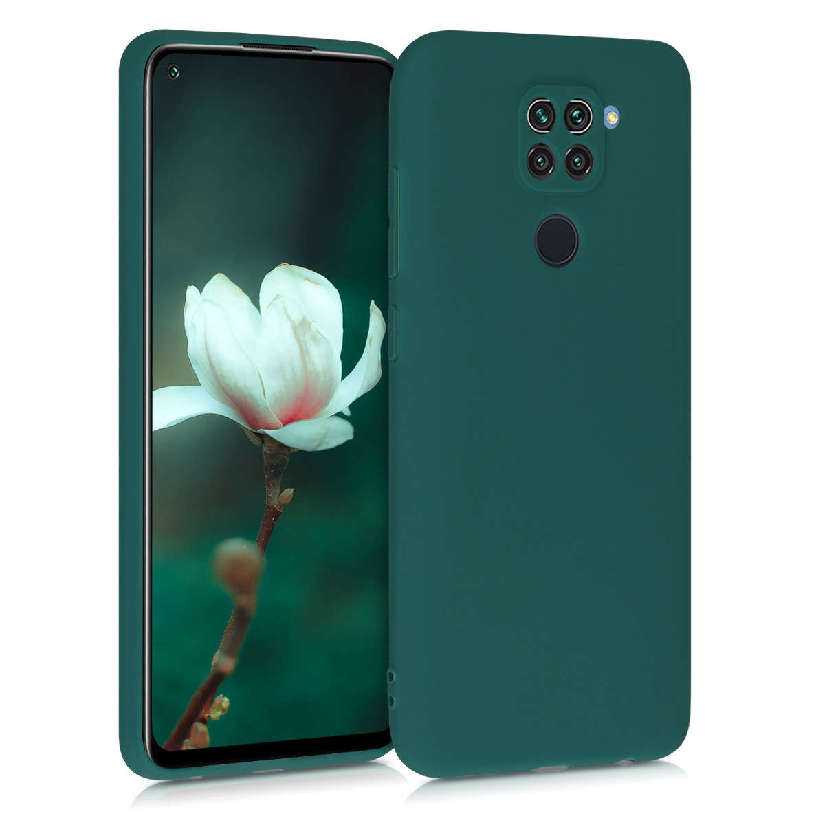 KWmobile Θήκη Σιλικόνης Xiaomi Redmi Note 9 - Turquoise Green