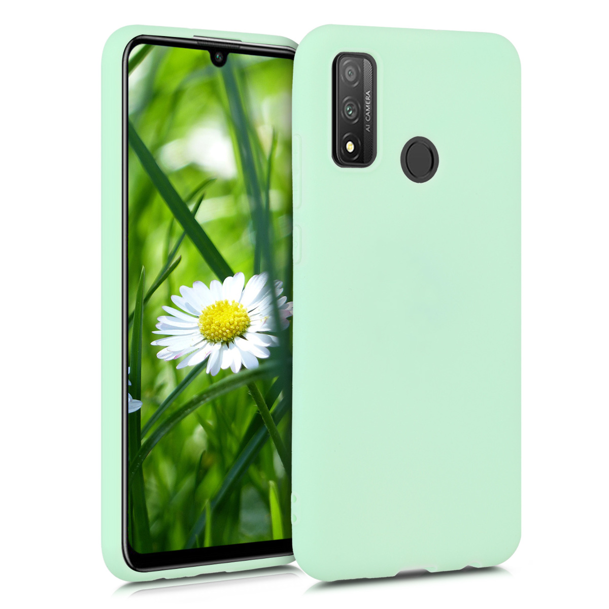 KW Θήκη Σιλικόνης Huawei P Smart 2020 - Mint Matte