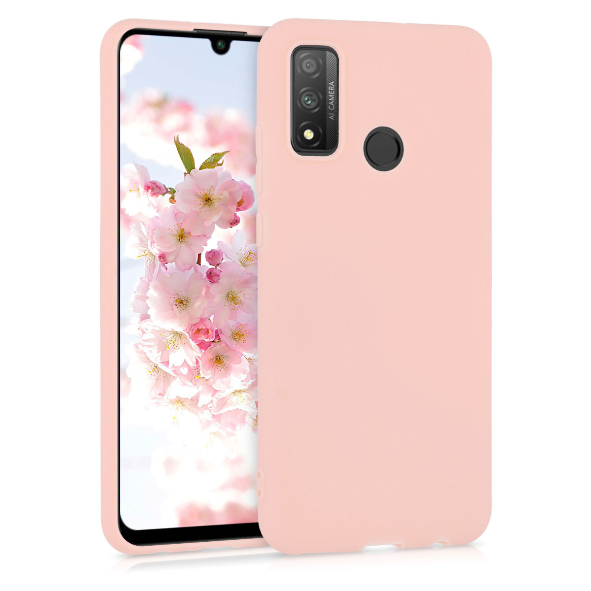 KW Θήκη Σιλικόνης Huawei P Smart 2020 - Rose Gold Matte (52530.89)