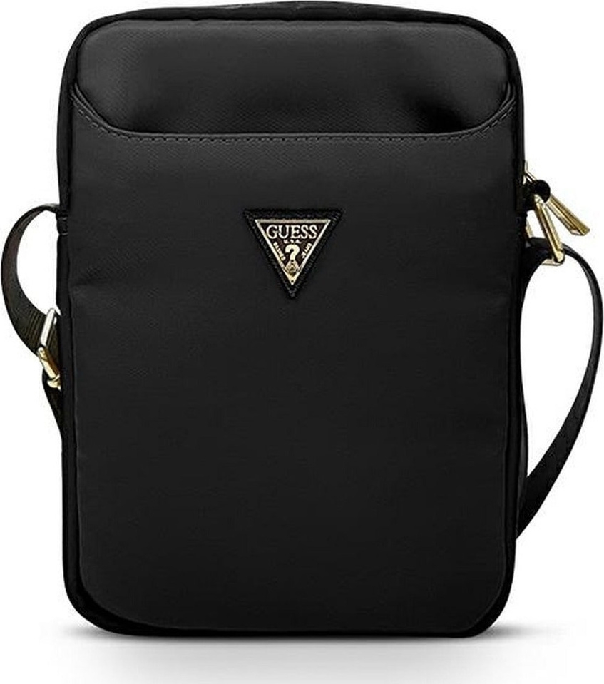 Guess Triangle Logo Tablet Bag - Universal Τσάντα Μεταφοράς Tablet 8" - Black