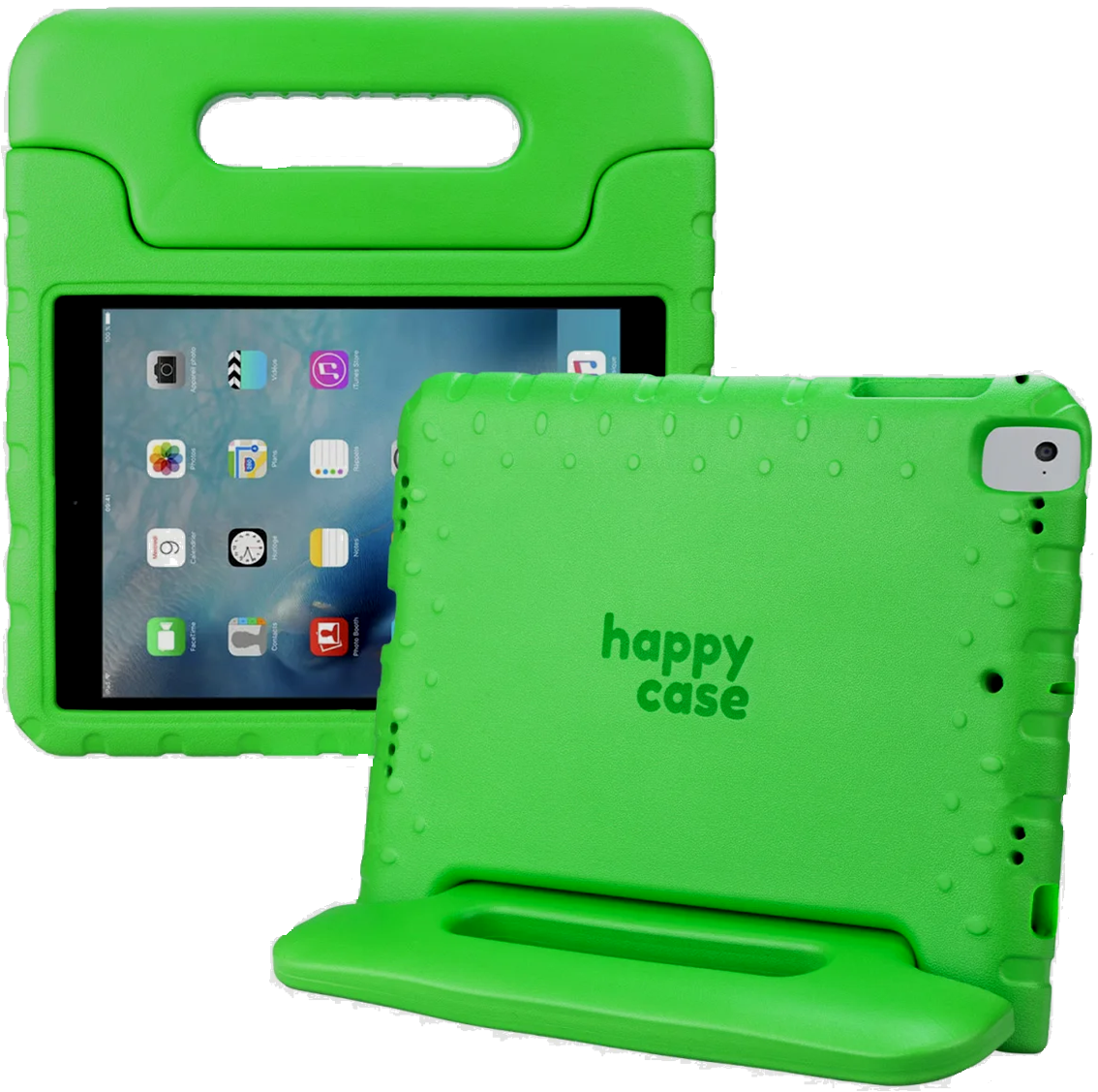 HappyCase Ανθεκτική Θήκη για Παιδιά - Apple iPad 9.7" 2018 / 2017 / Air 2 / Air - Green 