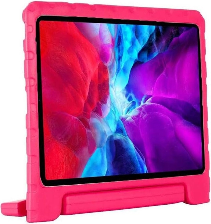 HappyCase Ανθεκτική Θήκη για Παιδιά - Apple iPad Pro 12.9" 2022 / 2021 / 2020 / 2018 - Pink