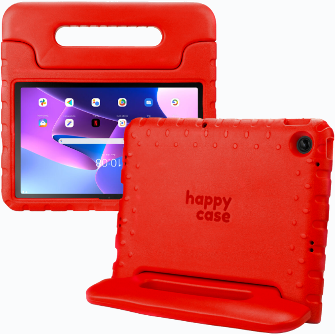 HappyCase Ανθεκτική Θήκη για Παιδιά - Lenovo Tab M10 Plus 3rd Gen 10.6" - Red