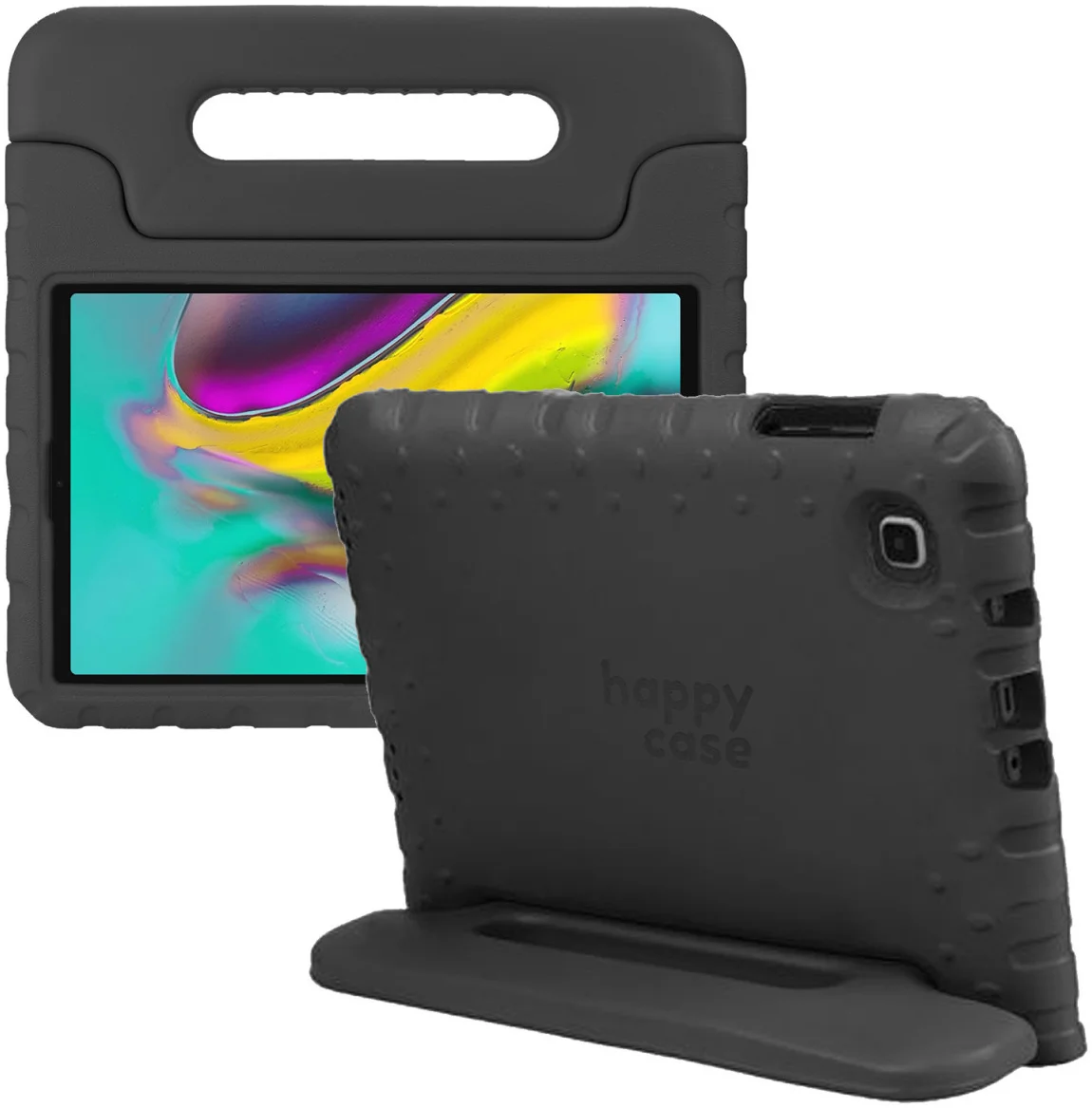 HappyCase Ανθεκτική Θήκη για Παιδιά - Samsung Galaxy Tab A 10.1'' 2019 - Black