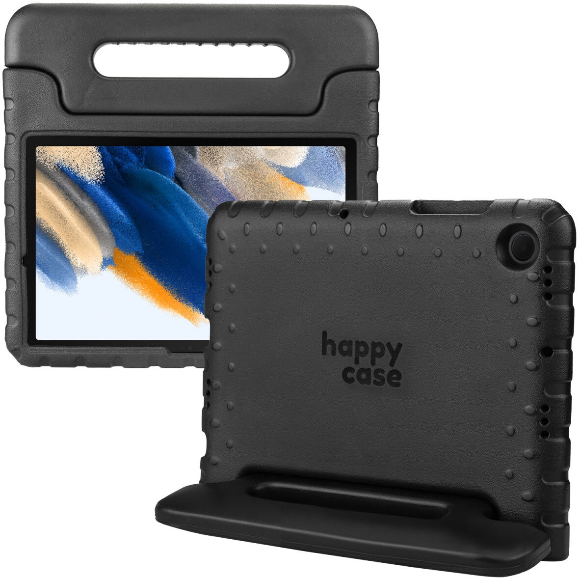 HappyCase Ανθεκτική Θήκη για Παιδιά - Samsung Galaxy Tab A8 10.5" 2021 X200 / X205 - Black