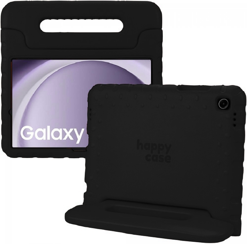 HappyCase Ανθεκτική Θήκη για Παιδιά - Samsung Galaxy Tab A11 / A9 8.7" X110 / X115 - Black