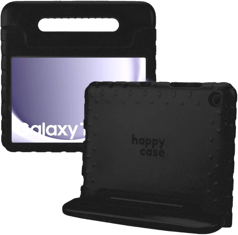 HappyCase Ανθεκτική Θήκη για Παιδιά - Samsung Galaxy Tab A9 Plus 11" X210 / X215 / X216 - Black