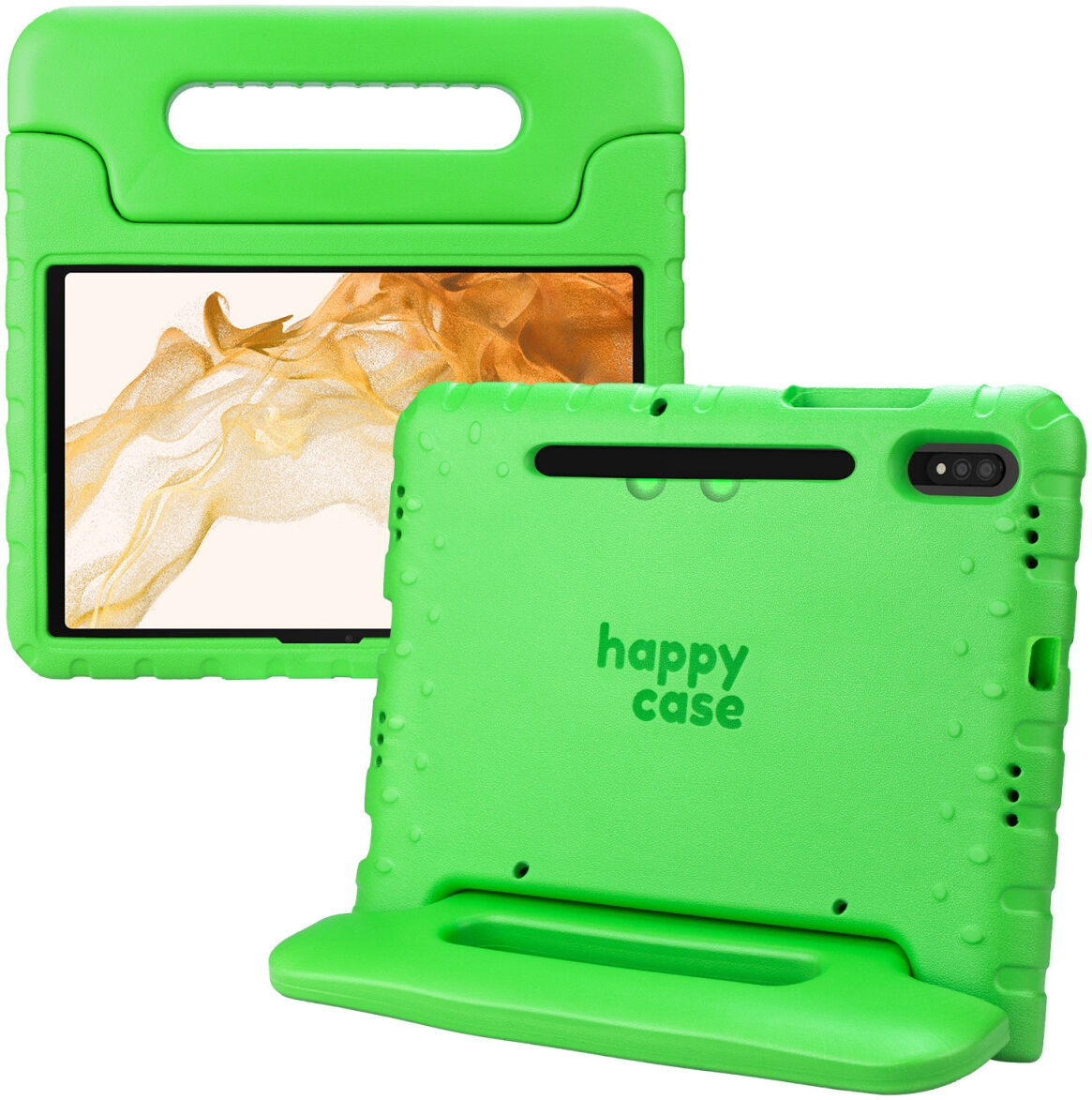 HappyCase Ανθεκτική Θήκη για Παιδιά - Samsung Galaxy Tab S8 / S7 11" - Green