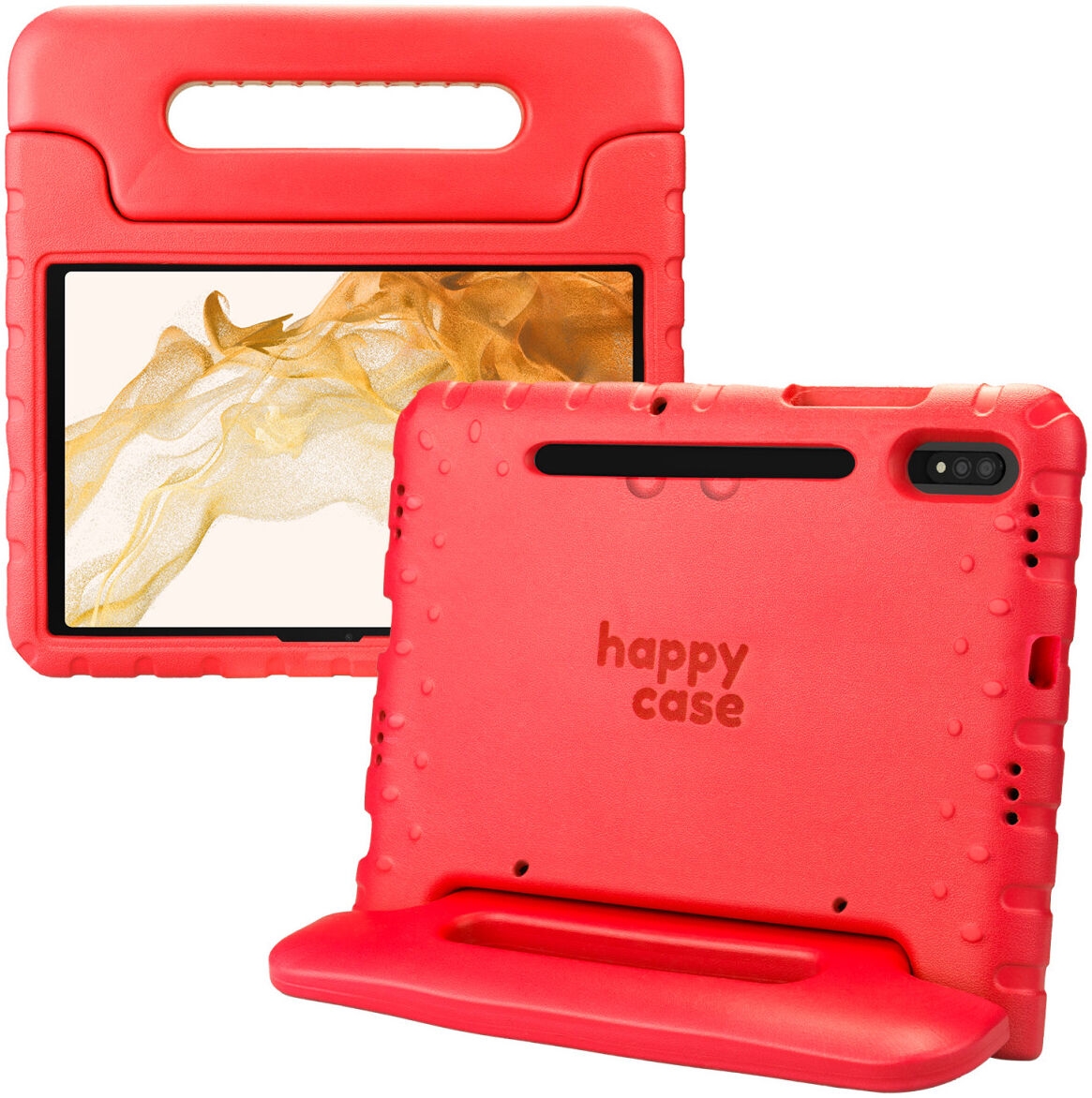 HappyCase Ανθεκτική Θήκη για Παιδιά - Samsung Galaxy Tab S8 / S7 11" - Red