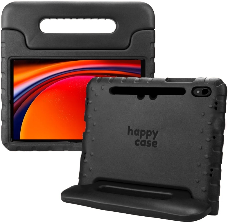 HappyCase Ανθεκτική Θήκη για Παιδιά - Samsung Galaxy Tab S10 Lite 10.9" / S10 FE 10.9" / S9 FE 10.9" / S9 11" - Black