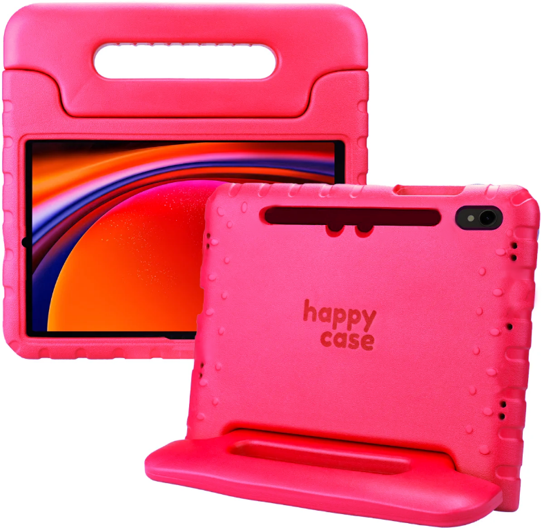 HappyCase Ανθεκτική Θήκη για Παιδιά - Samsung Galaxy Tab S10 Lite 10.9" / S10 FE 10.9" / S9 FE 10.9" / S9 11" Pink