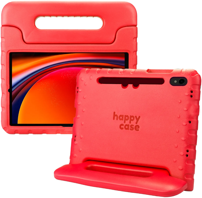 HappyCase Ανθεκτική Θήκη για Παιδιά - Samsung Galaxy Tab S10 Lite 10.9" / S10 FE 10.9" / S9 FE 10.9" / S9 11" - Red