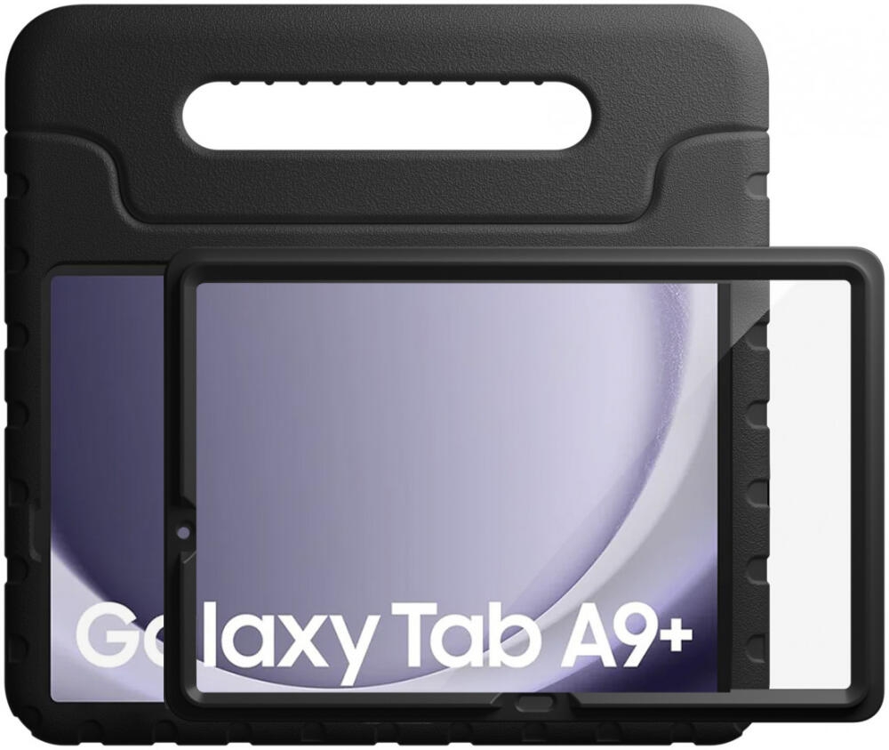 HappyCase Candy Plus - Full Body Ανθεκτική Θήκη για Παιδιά - Samsung Galaxy Tab A11 Plus / A9 Plus 11" - Black