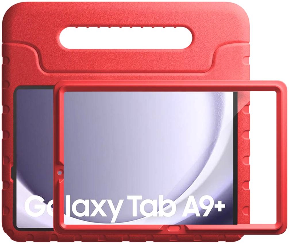 HappyCase Candy Plus - Full Body Ανθεκτική Θήκη για Παιδιά - Samsung Galaxy Tab A11 Plus / A9 Plus 11" - Red
