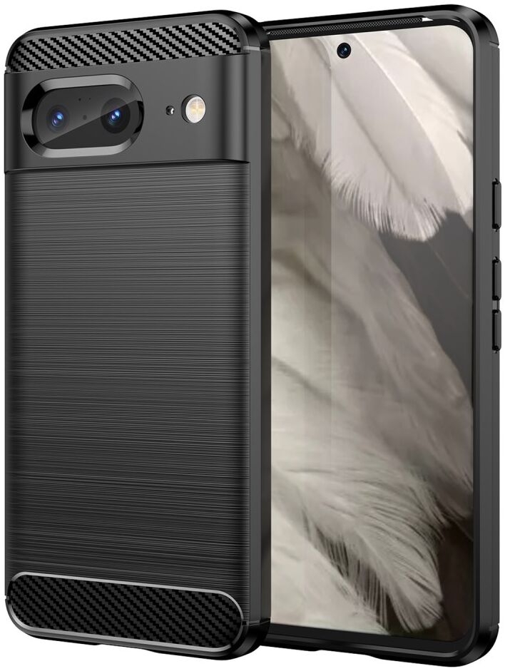 HappyCase Θήκη Σιλικόνης Brushed - Google Pixel 8 - Black