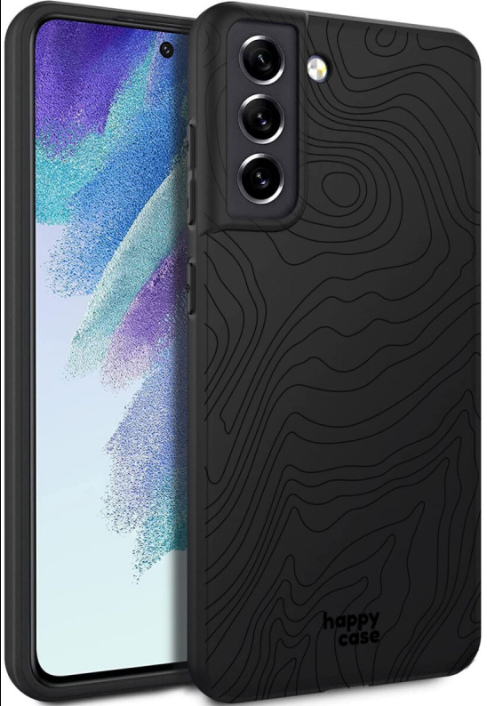 HappyCase Θήκη Σιλικόνης Samsung Galaxy S21 FE 5G - Fine Lines Print