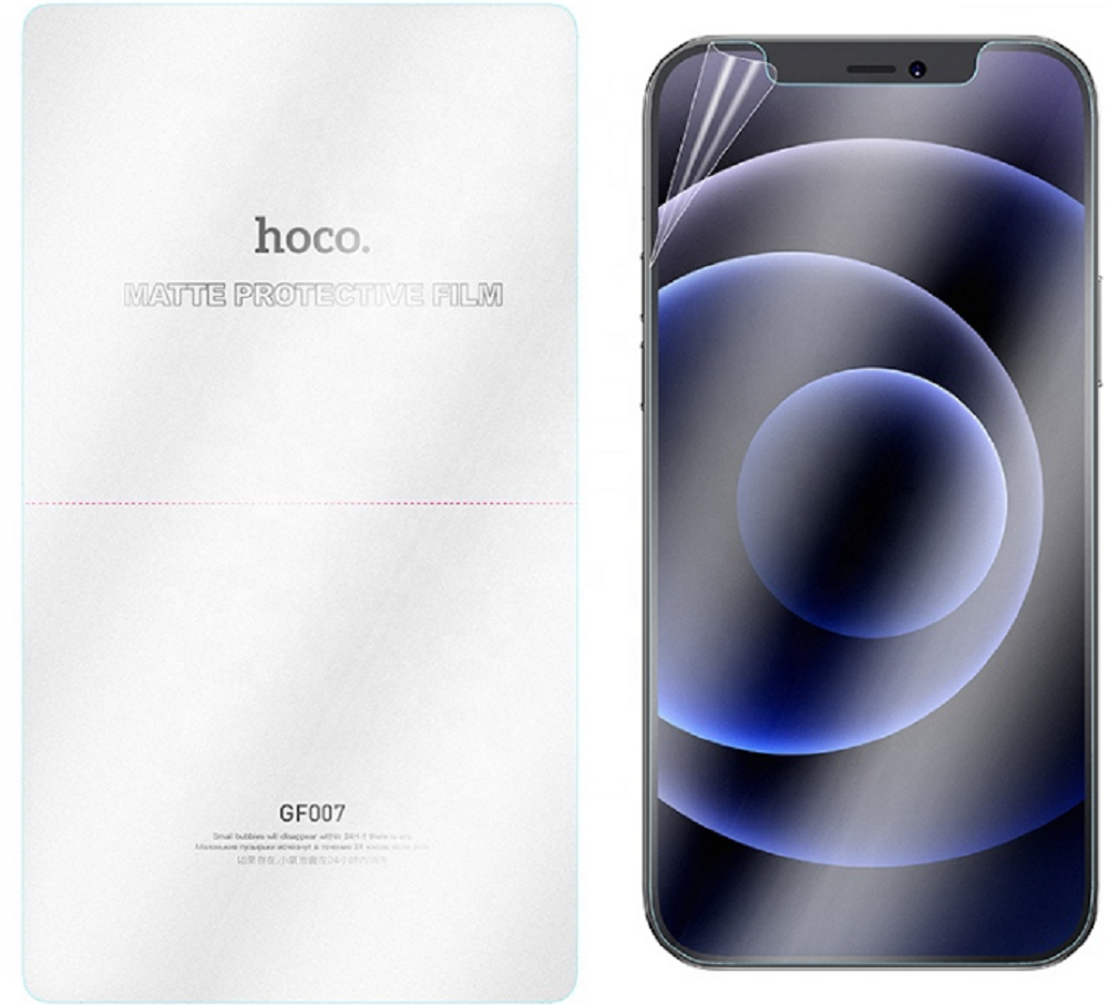 Hoco Hydrogel Pro HD Matte Screen Protector - Ματ Μεμβράνη Προστασίας Οθόνης Apple iPhone 12 & 12 Pro - 0.15 mm - Matte