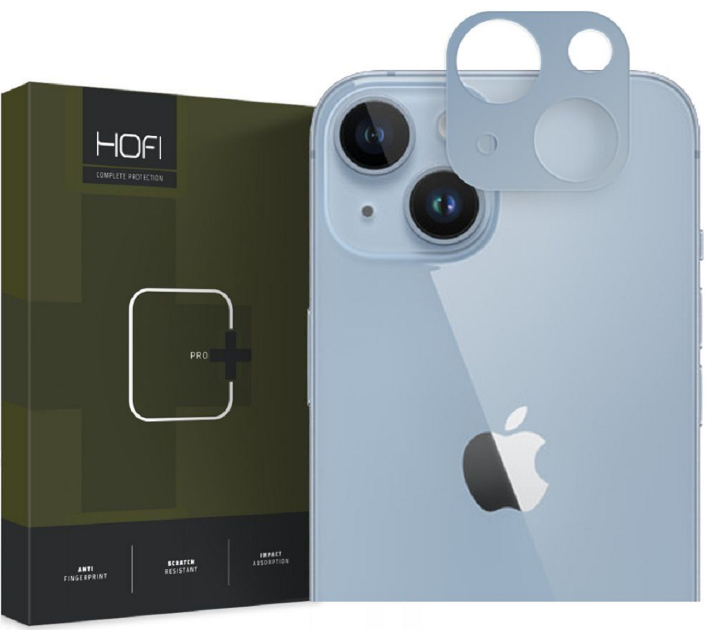 Hofi Alucam Pro+ Camera Cover - Μεταλλικό Προστατευτικό Κάλυμμα Κάμερας - Apple iPhone 14 / 14 Plus - Blue