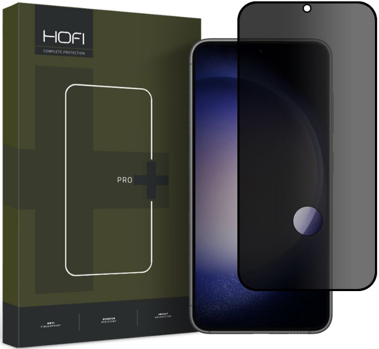 Hofi Anti Spy Pro+ Tempered Glass Privacy - Full Face Αντιχαρακτικό Γυαλί Προστασίας Απορρήτου Οθόνης - Samsung Galaxy S22 5G - Black