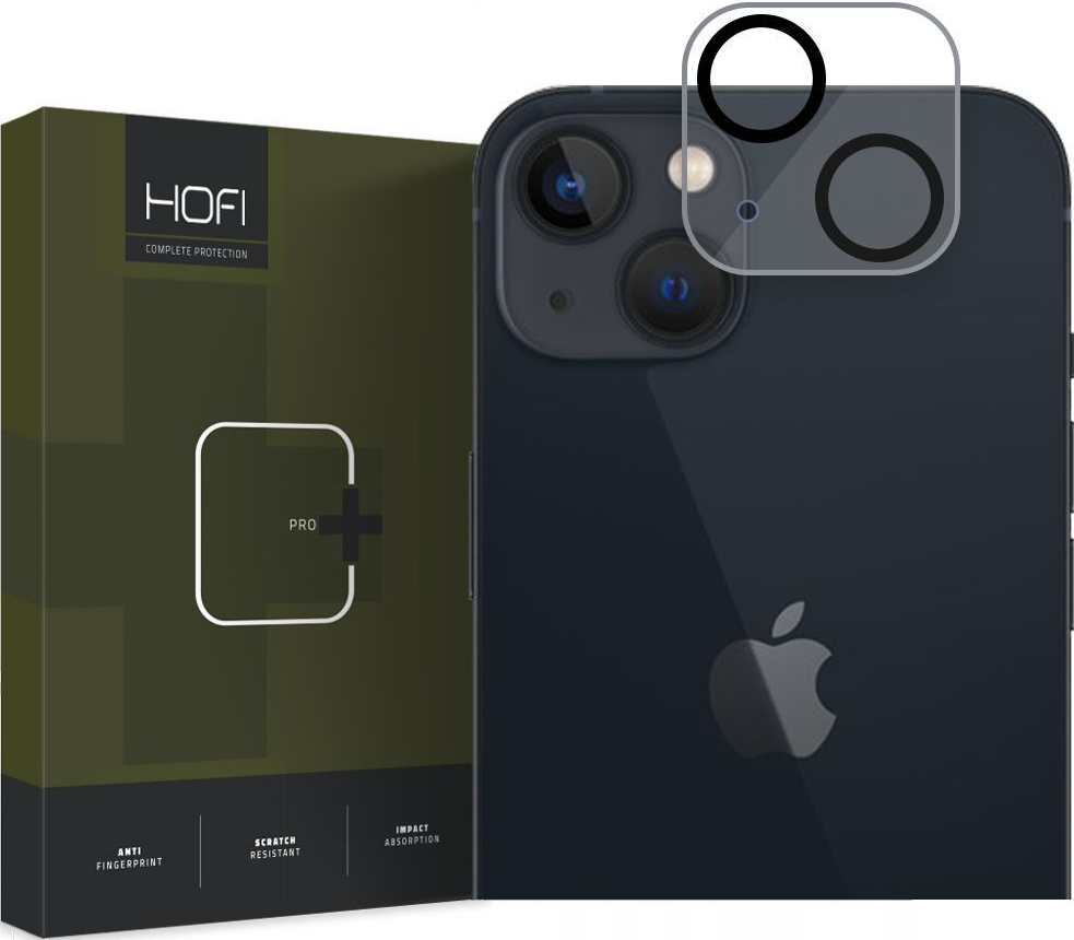 Hofi Cam Pro+ Camera Tempered Glass - Αντιχαρακτικό Γυαλί Προστασίας για Φακό Κάμερας - Apple iPhone 15 / 15 Plus - Clear