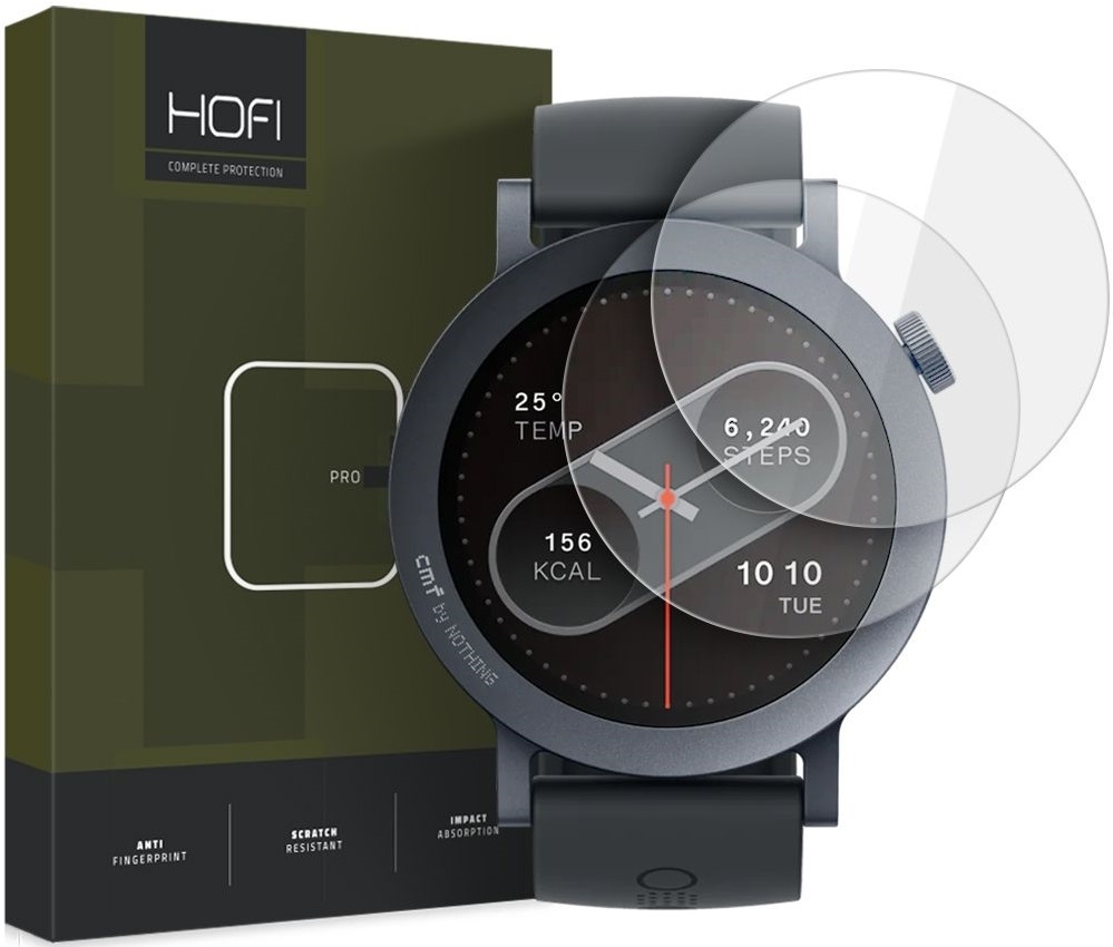 Hofi Premium Pro+ Tempered Glass - Αντιχαρακτικό Γυαλί Οθόνης - Nothing CMF Watch Pro 2 - 2 Τεμάχια - Clear