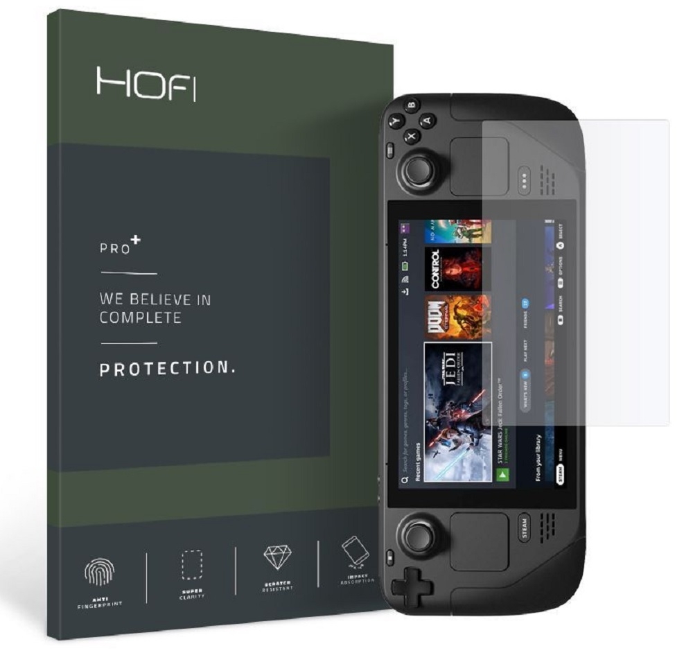 Hofi Premium Pro+ Tempered Glass - Αντιχαρακτικό Γυαλί Οθόνης Steam Deck / Steam Deck OLED