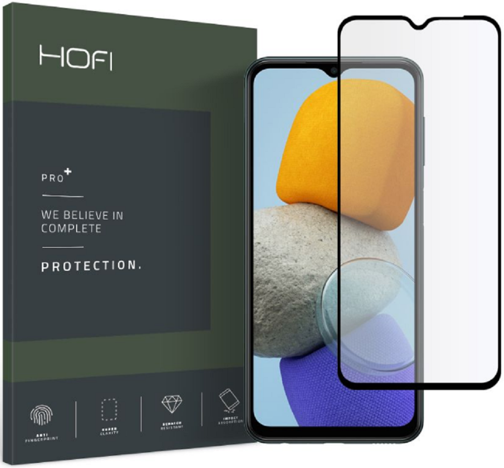 Hofi Premium Pro+ Tempered Glass - Fullface Αντιχαρακτικό Γυαλί Οθόνης - Samsung Galaxy M23 - Black (9589046921308)