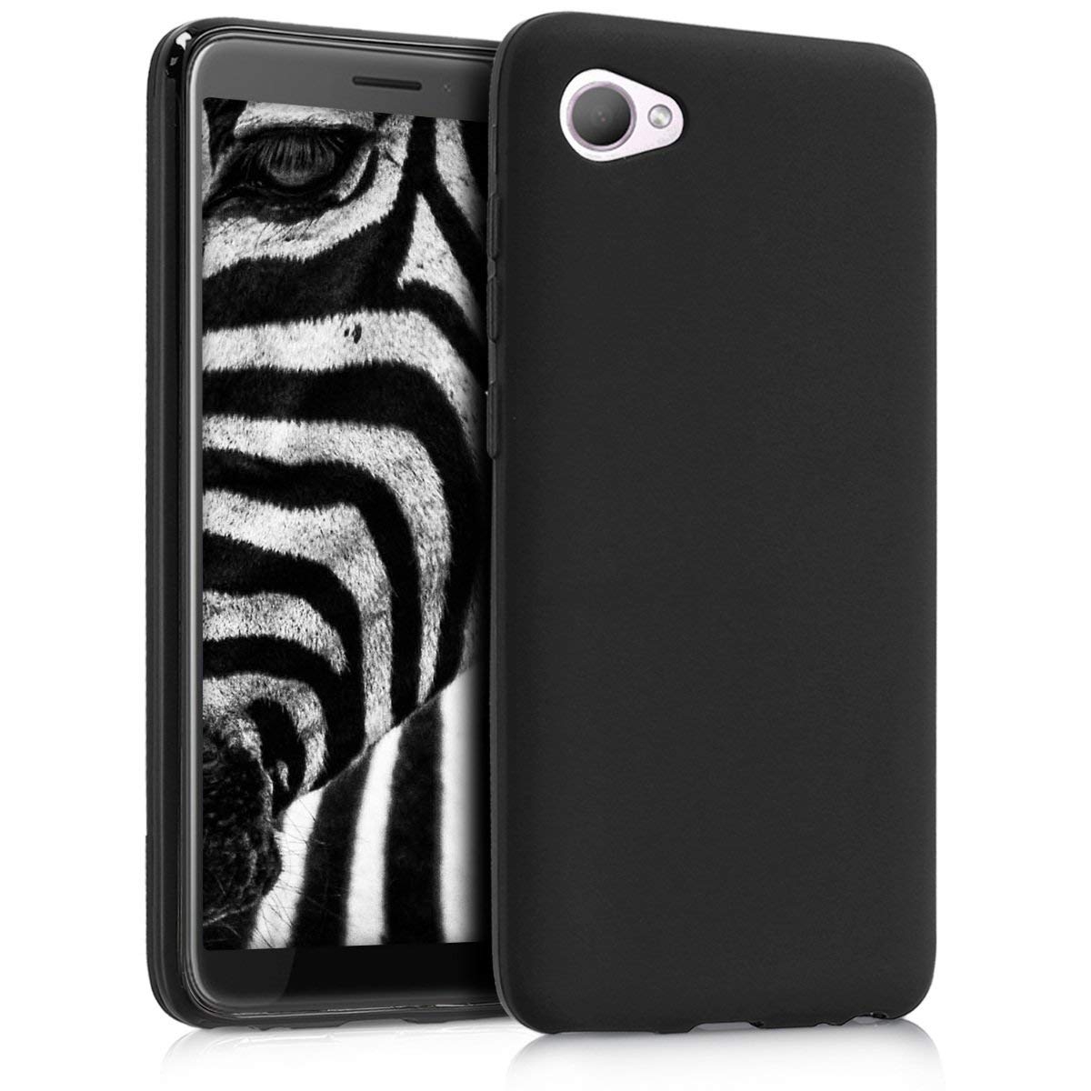 KW Θήκη Σιλικόνης HTC Desire 12 - Black