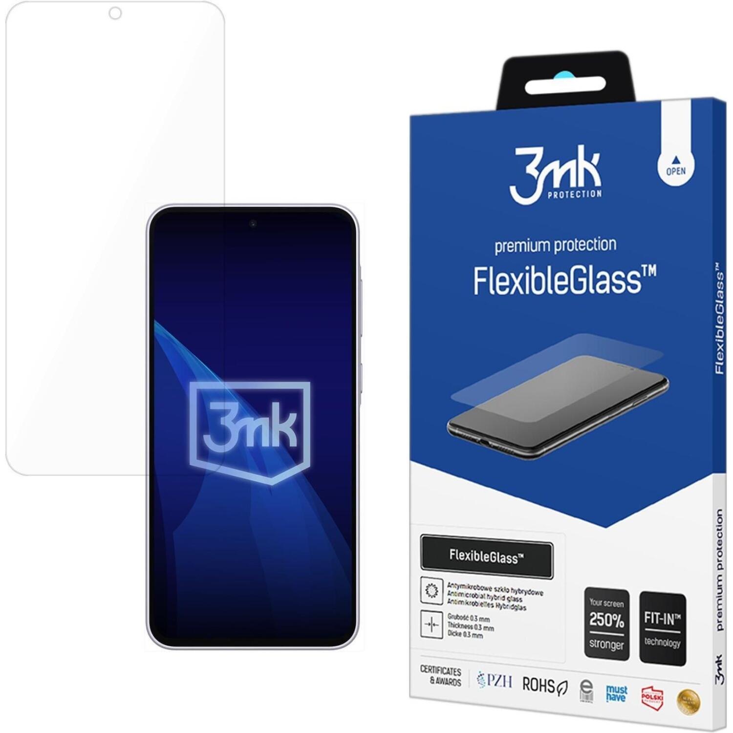 Hybrid Glass Samsung Galaxy A37 3MK Premium Flexible Glass Αντιχαρακτικό Υβριδικό Προστατευτικό Οθόνης 0.3mm