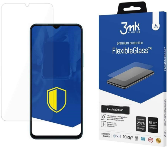Hybrid Glass Samsung Galaxy S25 Plus 3MK Premium Flexible Glass Αντιχαρακτικό Υβριδικό Προστατευτικό Οθόνης 0.3mm (5903108611718)