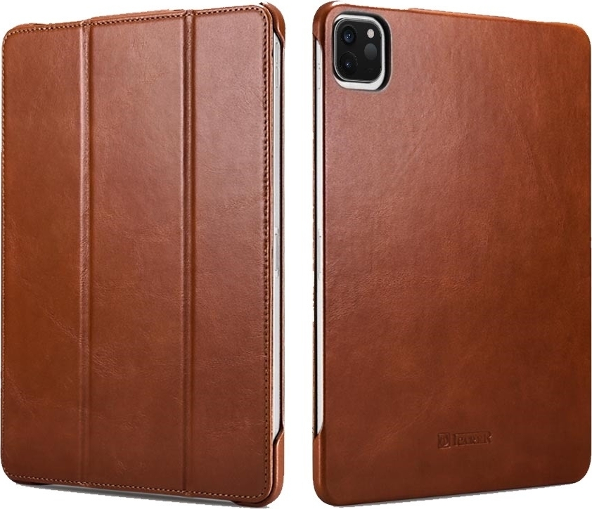 iCarer Δερμάτινη Θήκη Apple iPad Pro 12.9" 2021 / 2020 - Brown