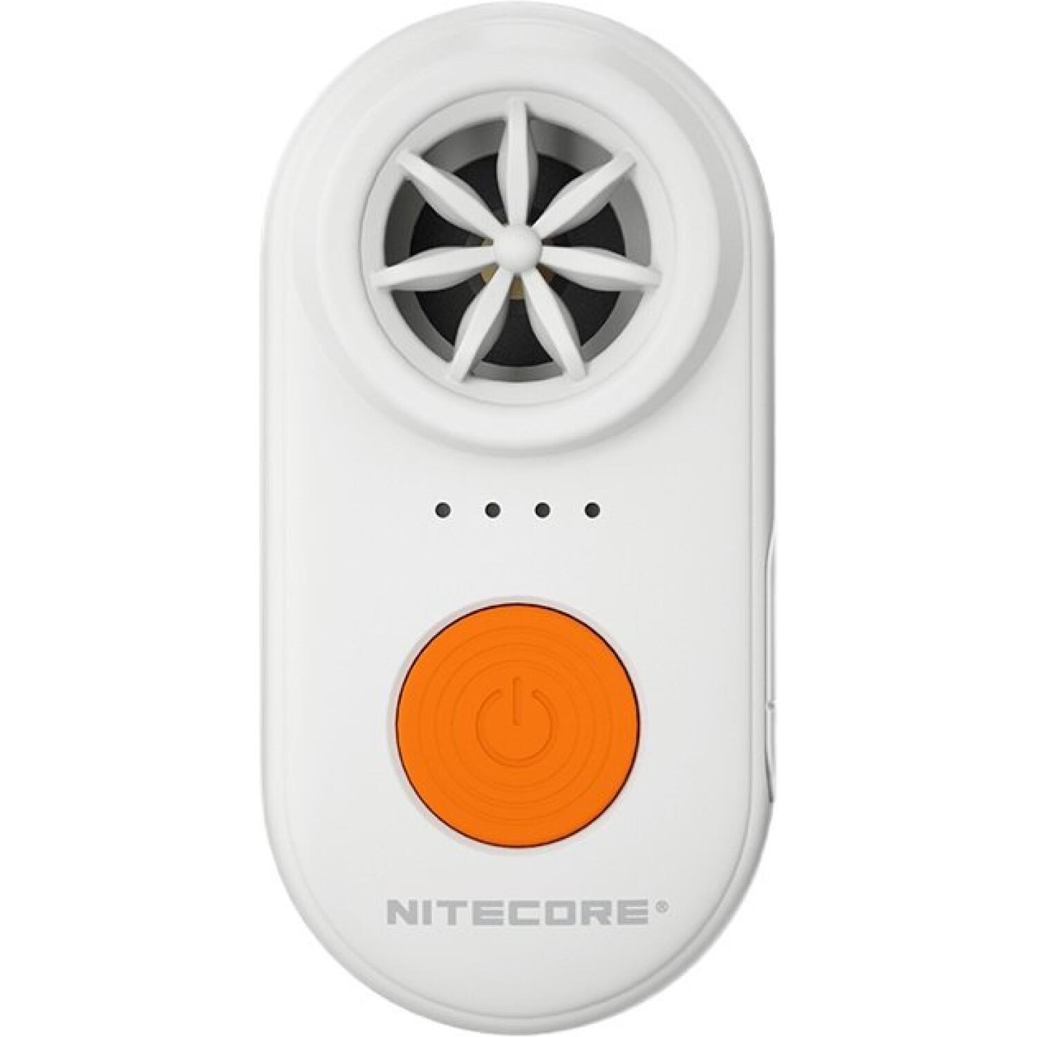 Ηλεκτρονική Σφυρίχτρα Έκτακτης Ανάγκης Nitecore NWE10 126dB Εξωτερικού Χώρου Αδιάβροχη Frost White