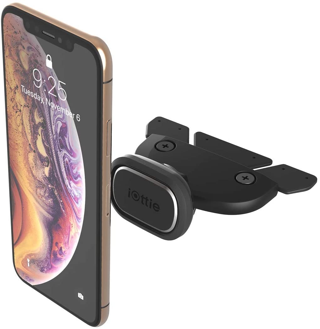 iOttie iTap Magnetic 2 CD Slot Car Mount - Μαγνητική Βάση Στήριξης Κινητών για CD Αυτοκινήτων - Black - 2 Έτη Εγγύηση