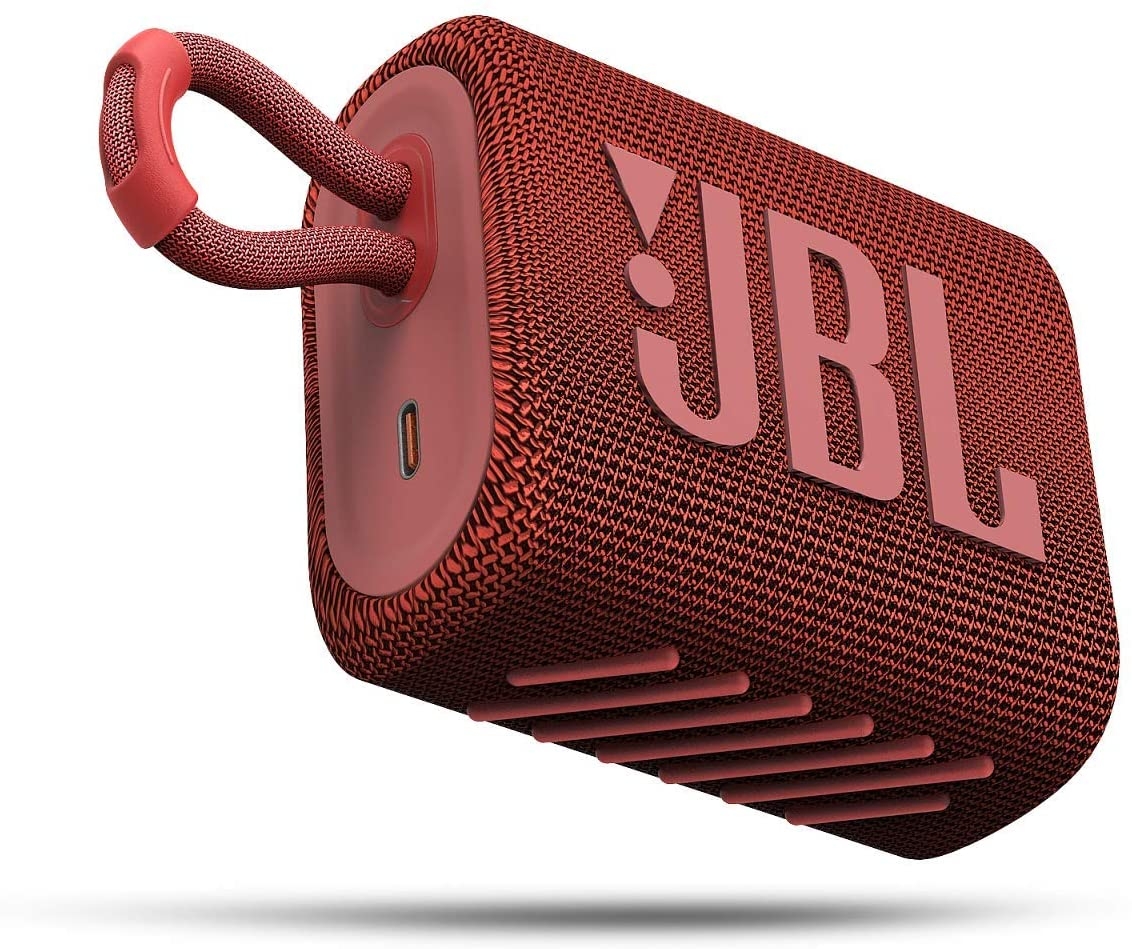 JBL Go3 Bluetooth Speaker - Αδιάβροχο Ασύρματο Ηχείο - Red