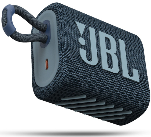JBL Go3 Bluetooth Speaker - Αδιάβροχο Ασύρματο Ηχείο - Blue