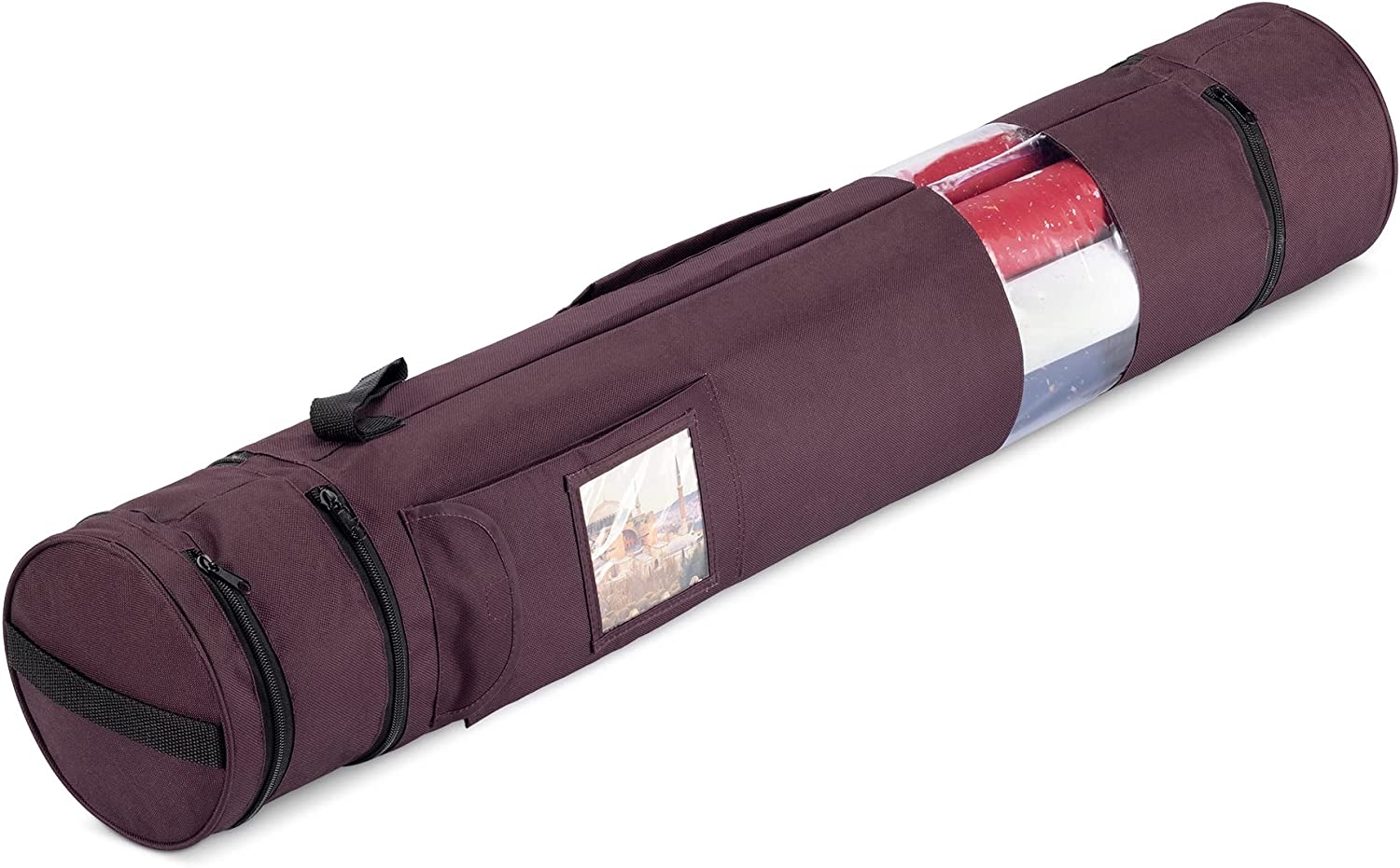 Jemidi Wrapping Paper Organiser - Θήκη / Τσάντα Οργάνωσης και Αποθήκευσης Χαρτιών Περιτυλίγματος - 94 x 17 cm - Violet