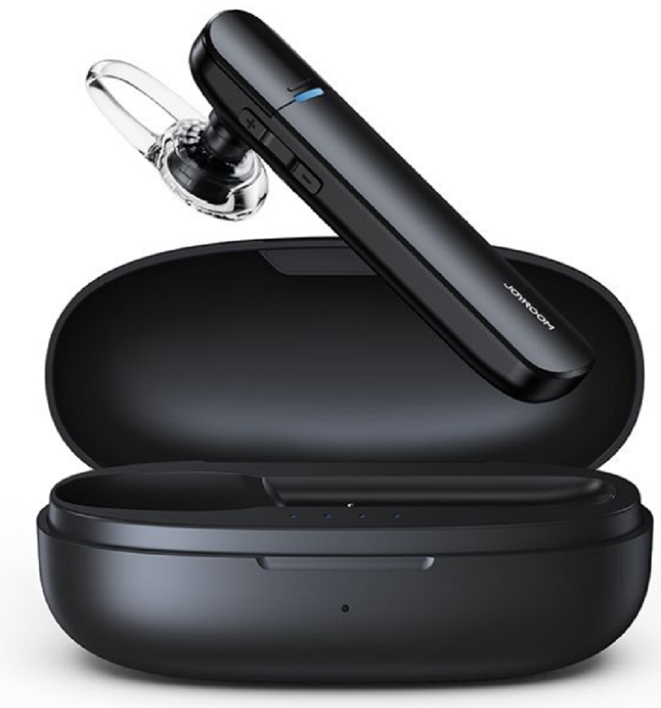 Joyroom JR-B01S - Μονό Ασύρματο Ακουστικό Bluetooth με Θήκη Φόρτισης - Black