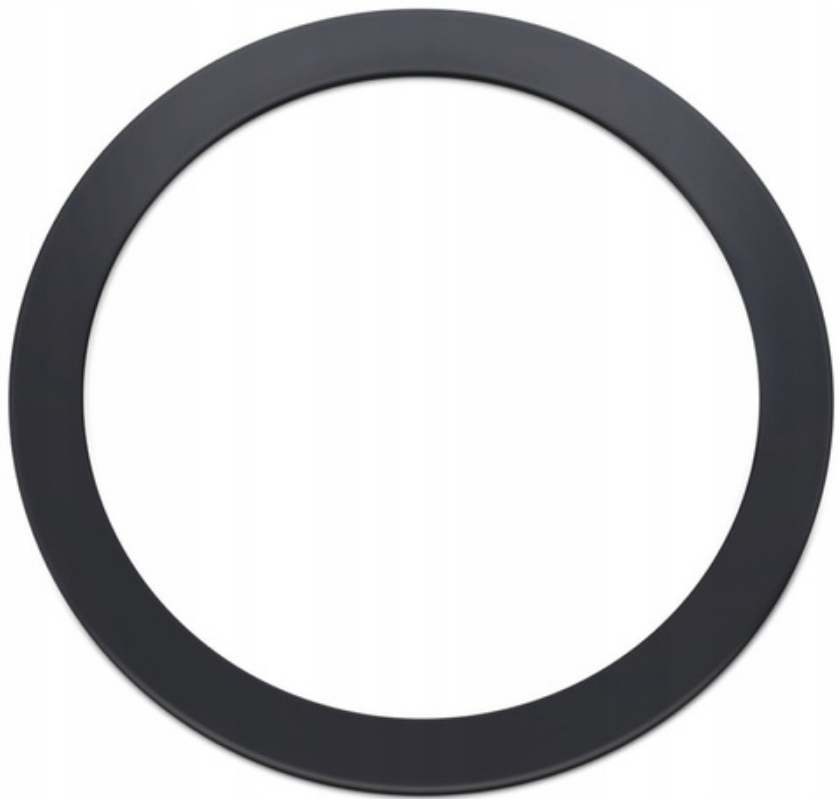 Joyroom JR-MAG-M3 Universal Metal Magnetic Ring - Αυτοκόλλητος Μεταλλικός Μαγνητικός Δακτύλιος MagSafe - 2 Τεμάχια - Black
