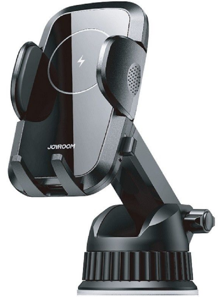 Joyroom JR-ZS241 Βάση Ασύρματης Φόρτισης με Βεντούζα για Κινητά 4.5" - 6.8" για Ταμπλό / Παρμπρίζ με Ρυθμιζόμενο Βραχίονα - 15W - Black