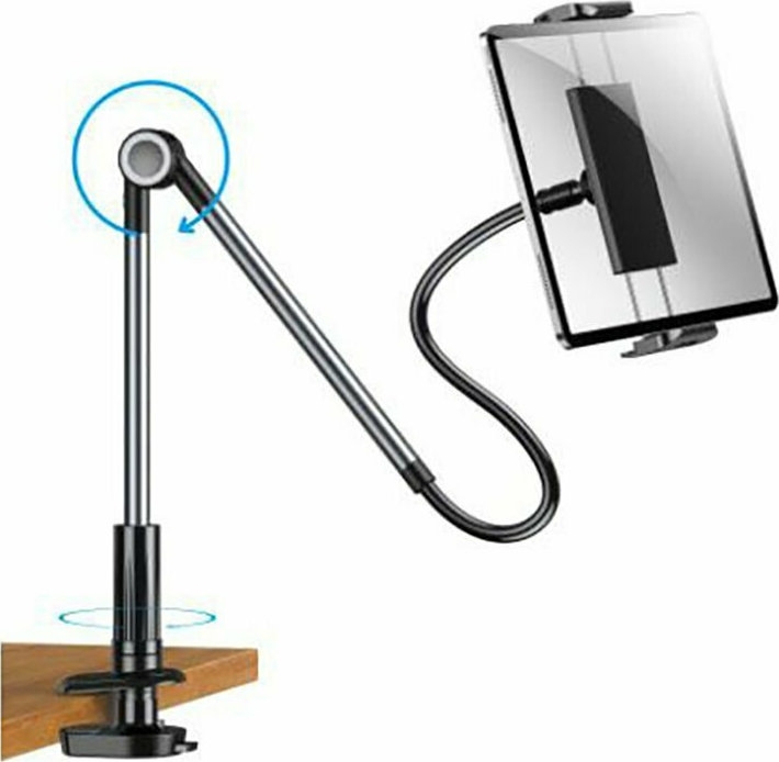 Joyroom JR-ZS263 Funny Lazy Holder - Ρυθμιζόμενη Βάση με Βραχίονα για Κινητό / Tablet 4.7"- 12.9" - Black