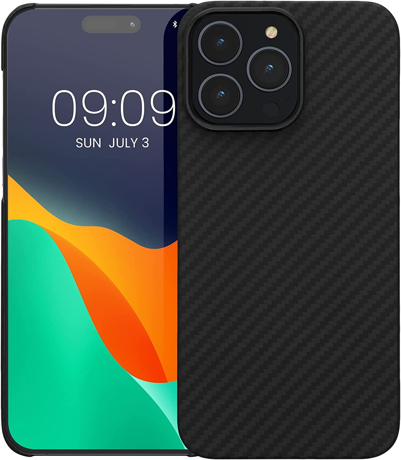 Kalibri Aramid Fiber Body - Σκληρή Θήκη Apple iPhone 14 Pro Max - Black Matte