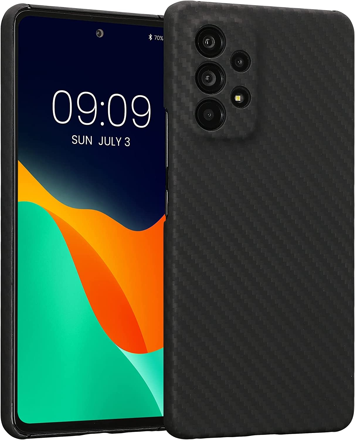 Kalibri Aramid Fiber Body - Σκληρή Θήκη Samsung Galaxy A53 5G - Black Matte