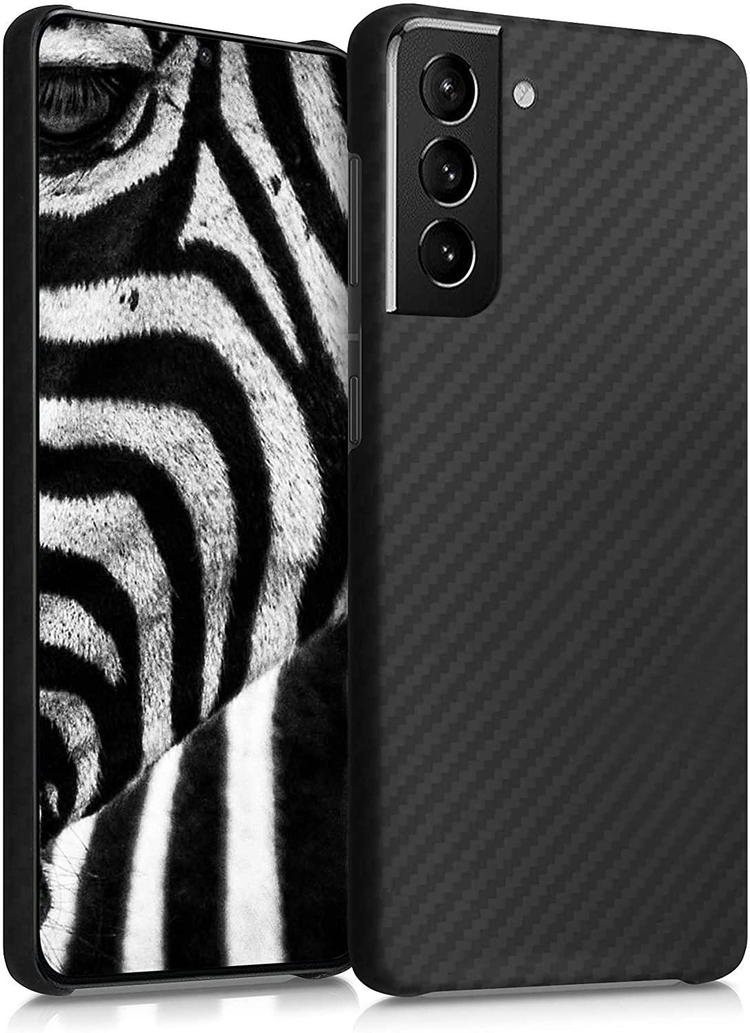 Kalibri Aramid Fiber Body - Σκληρή Θήκη Samsung Galaxy S21 5G - Black Matte