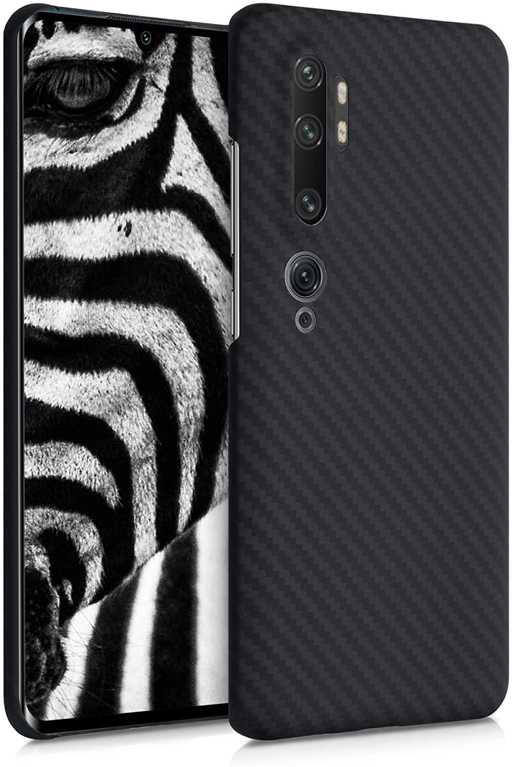 Kalibri Aramid Fiber Body - Σκληρή Θήκη Xiaomi Mi Note 10 / Note 10 Pro - Black Matte