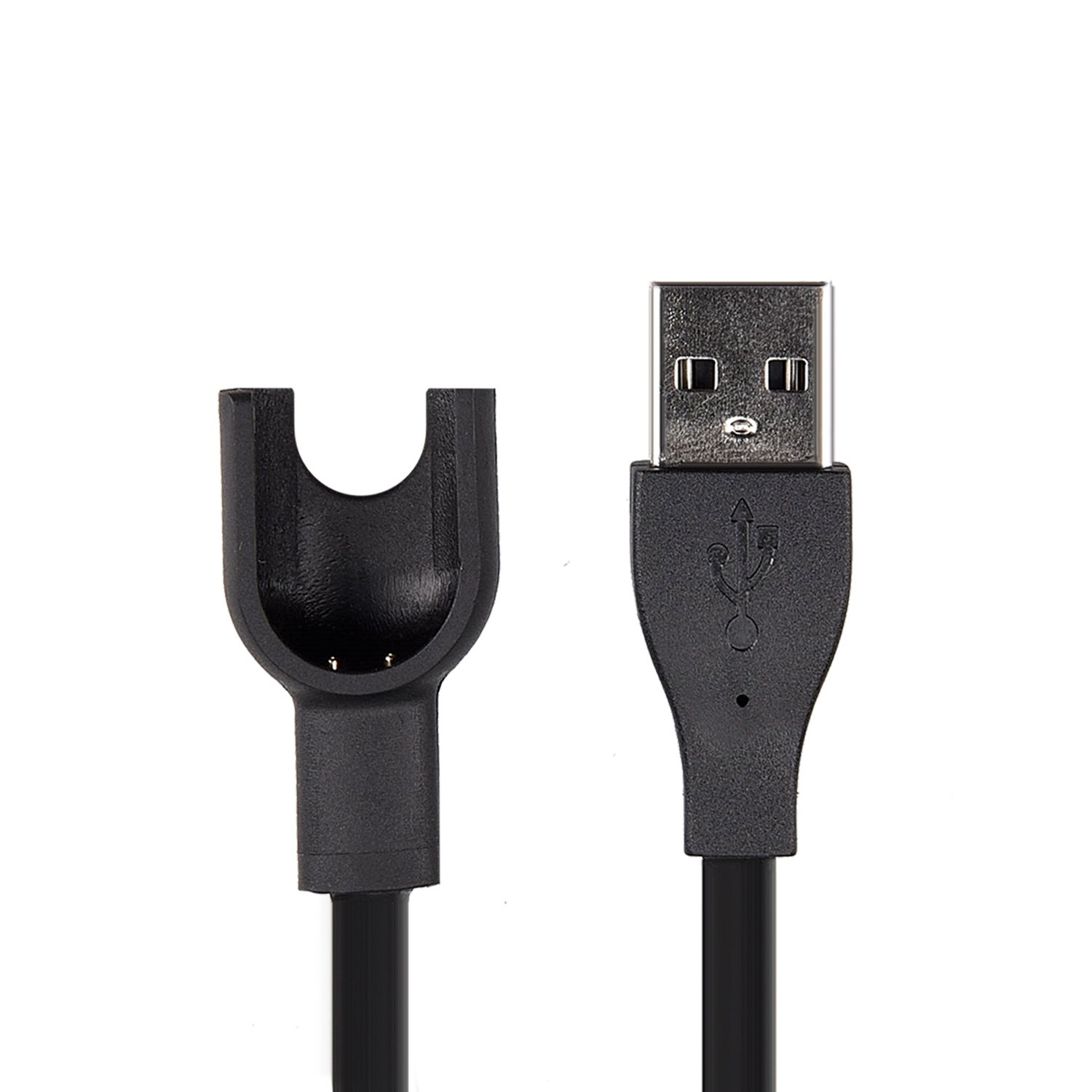 KW Καλώδιο Φόρτισης USB για Xiaomi Mi Band 2 - Black