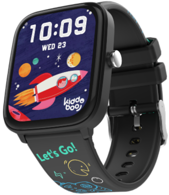 Kiddoboo Smartwatch 2.0 - Ψηφιακό Παιδικό Smartwatch - Black